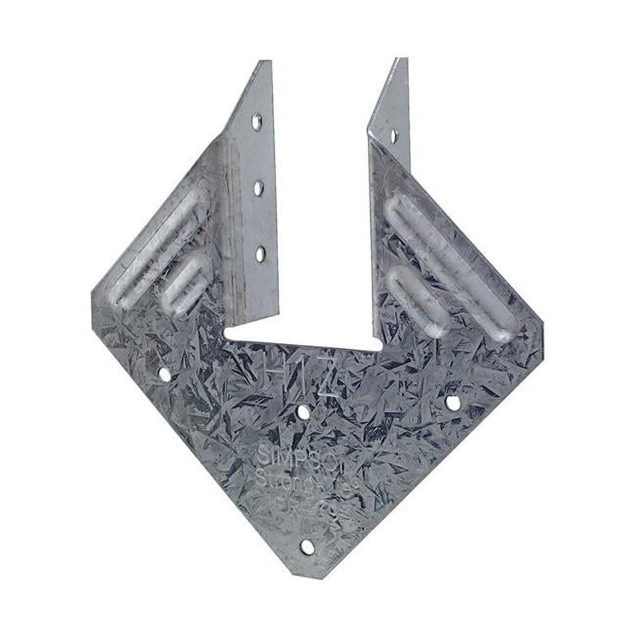 4 x 4 in. 18 Gauge Galvanized Steel Hurricane Tie