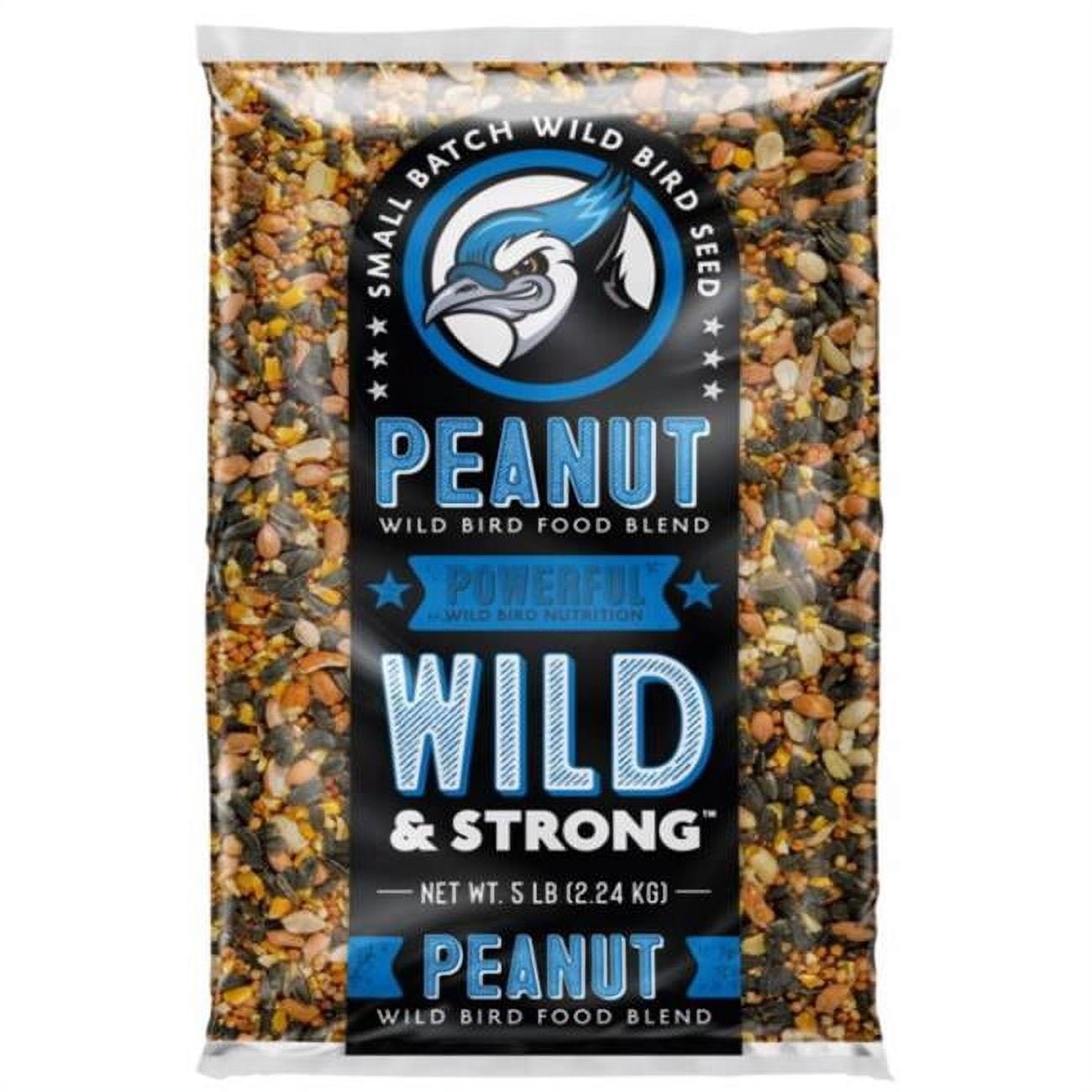 Picture of Small Batch 9085210 5 lbs Wild & Strong Powerful Songbird Peanut Wildlife Food