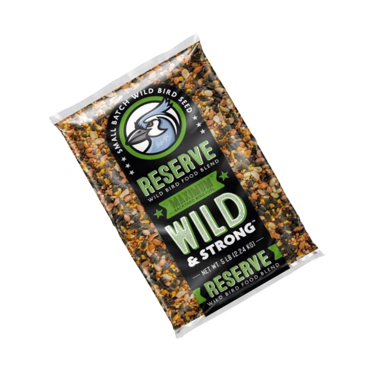 Picture of Chirp Small Batch 9085211 5 lbs Wild & Strong Maximum Songbird Reserve Wild Bird Food
