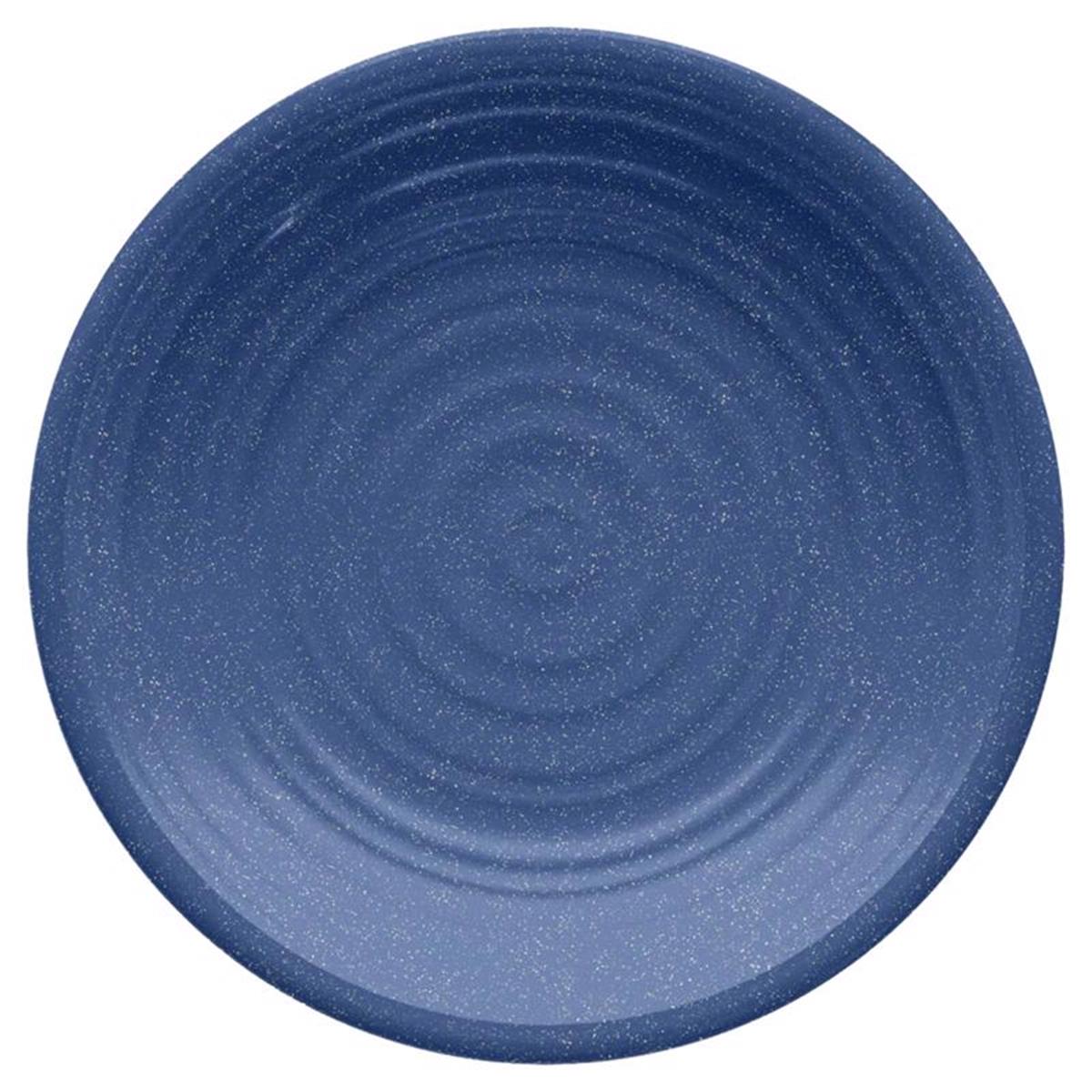 Picture of Tarhong 6060388 Blue Bamboo & Fiber Artisan Salad Plate