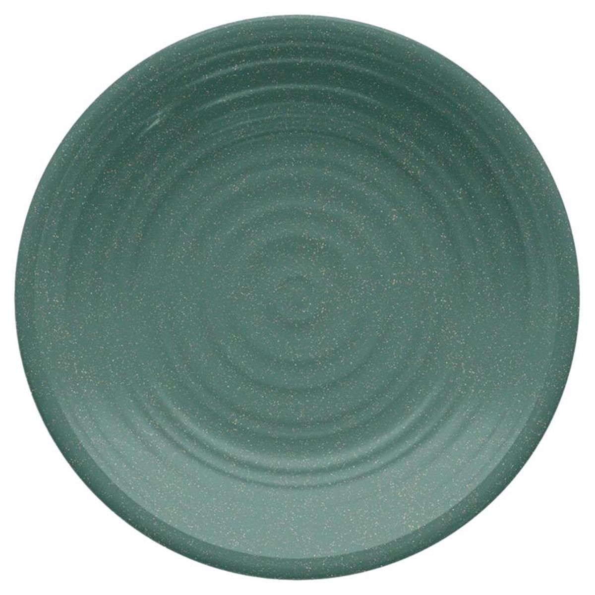 Picture of Tarhong 6060391 Green Bamboo & Fiber Artisan Salad Plate