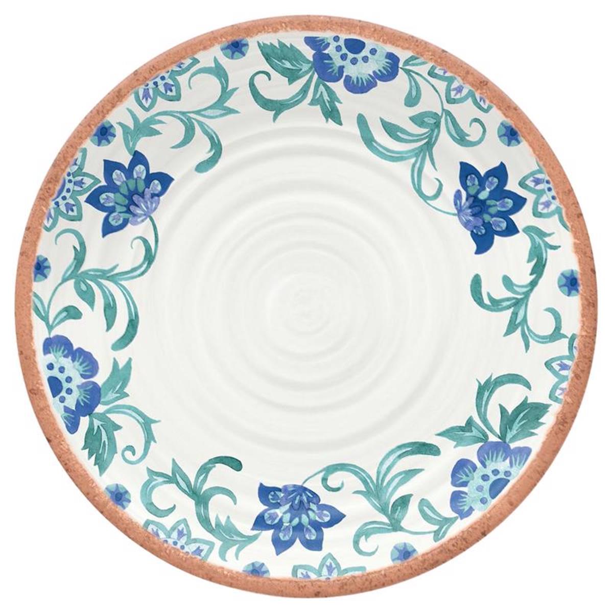 Picture of Tarhong 6060394 Multicolored Melamine Artisan Dinner Plate
