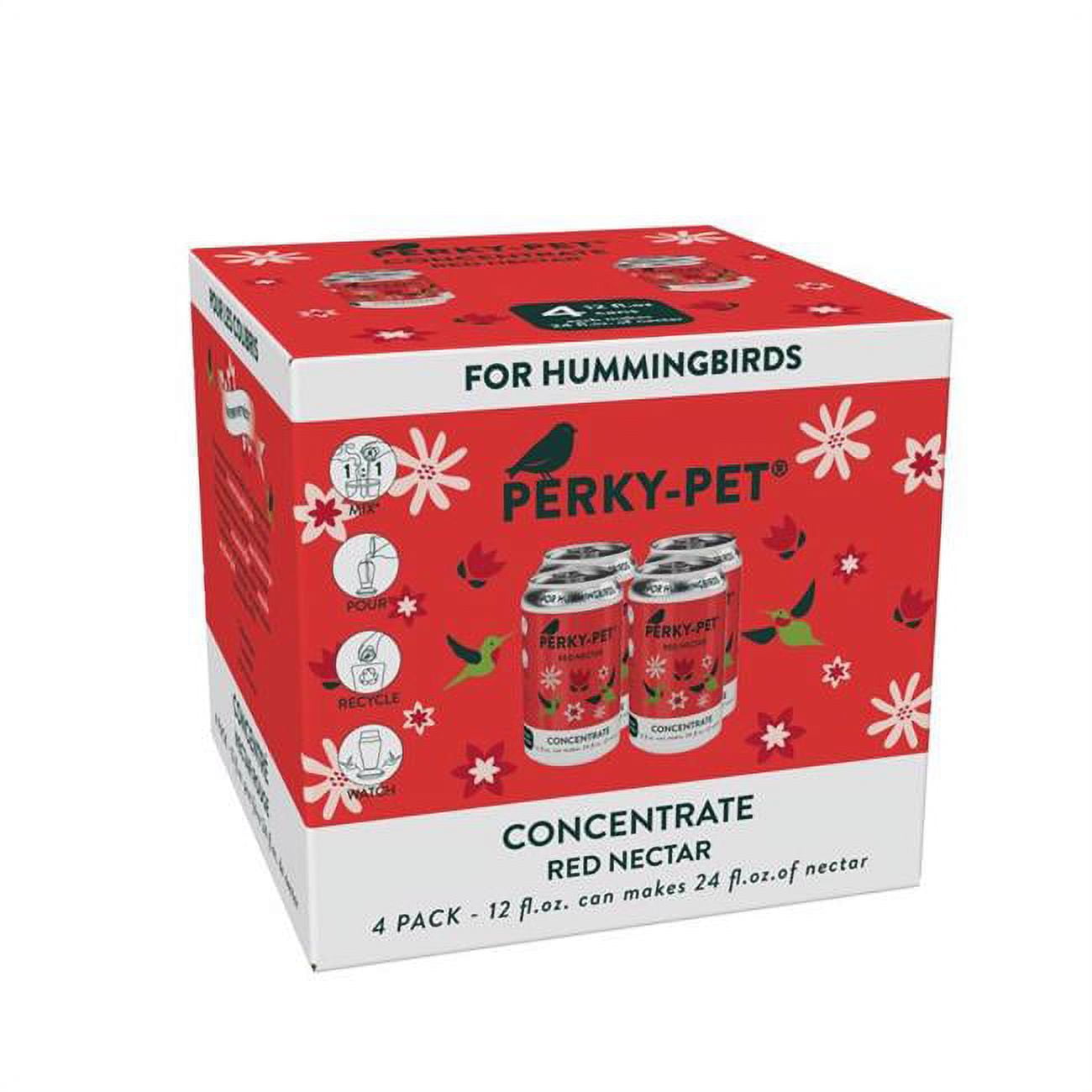 Picture of Perky-Pet 9085219 Hummingbird Sucrose Nectar Concentrate, Pack of 4