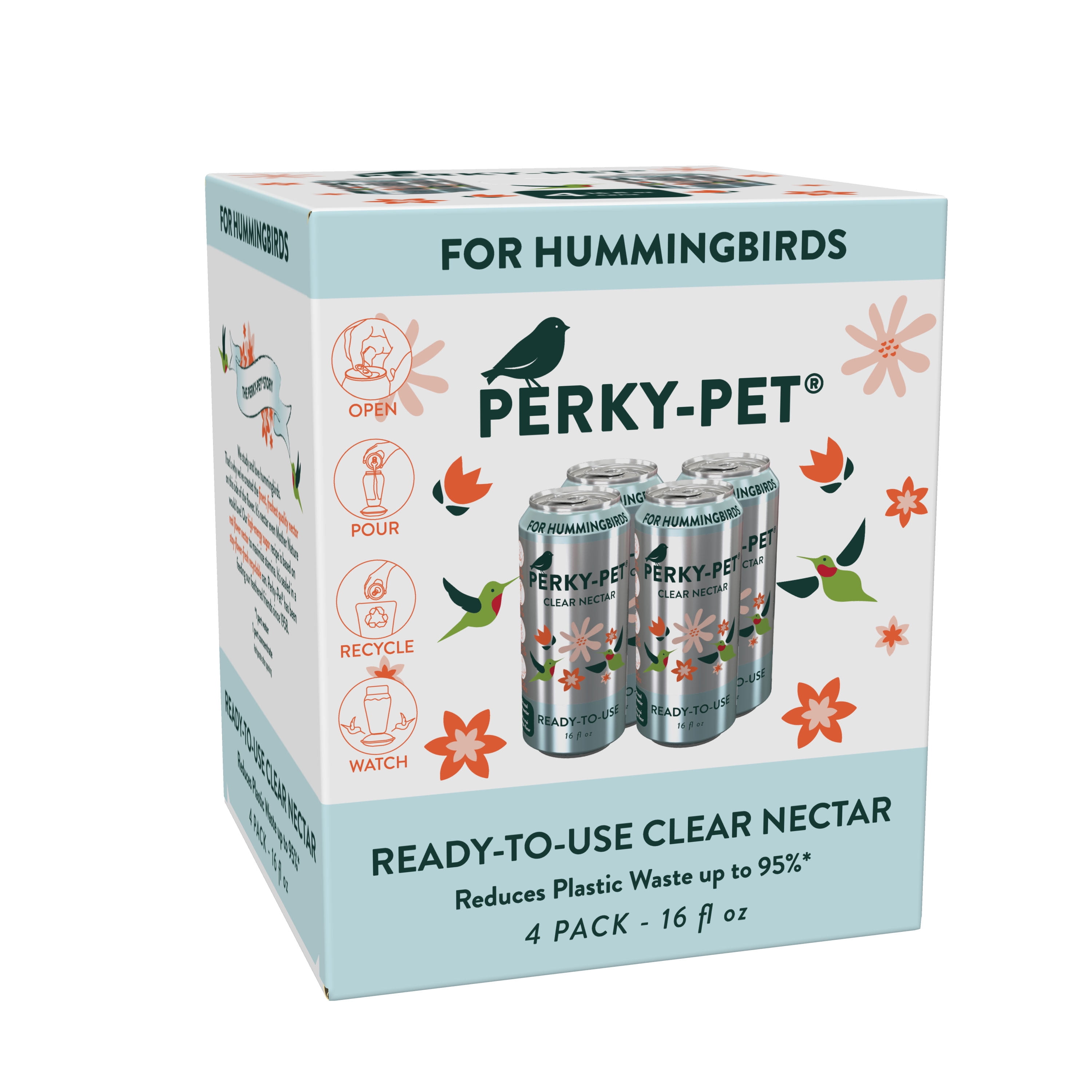 Picture of Perky-Pet 9085213 Hummingbird Sucrose Nectar, Pack of 4