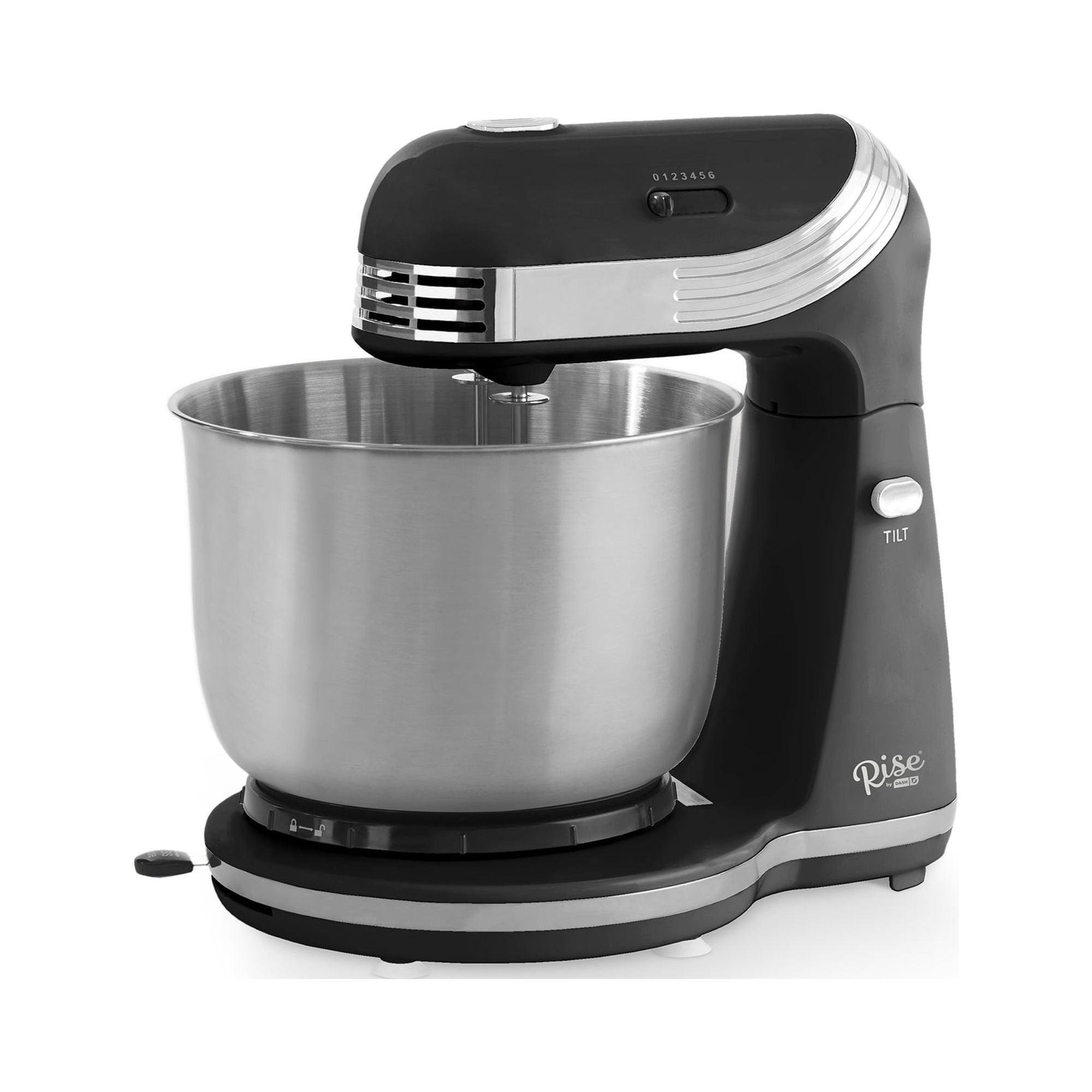 Picture of Rise by Dash 6065225 3 qt. 6 Speed Stand Mixer, Black