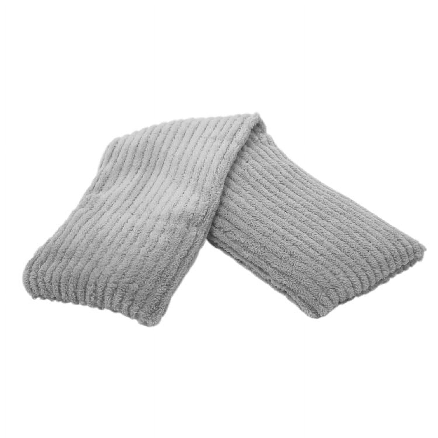 Hot-Pak Gray Ribbed Neck & Shoulder Wrap