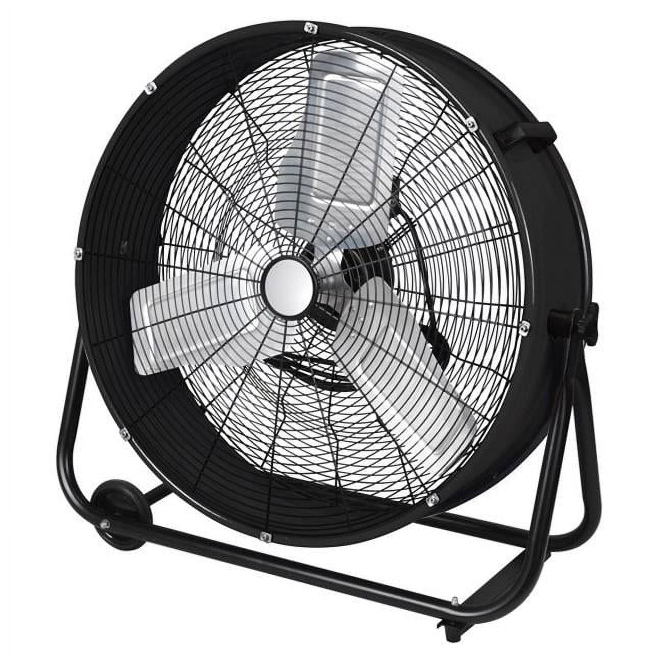 Perfect Aire 24 Inch 4989.5 CFM Heavy-Duty High Velocity Tilting Drum Fan - 2PAFDRUM24