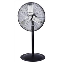 44.25 x 30 in. Black Oscillating Pedestal Fan