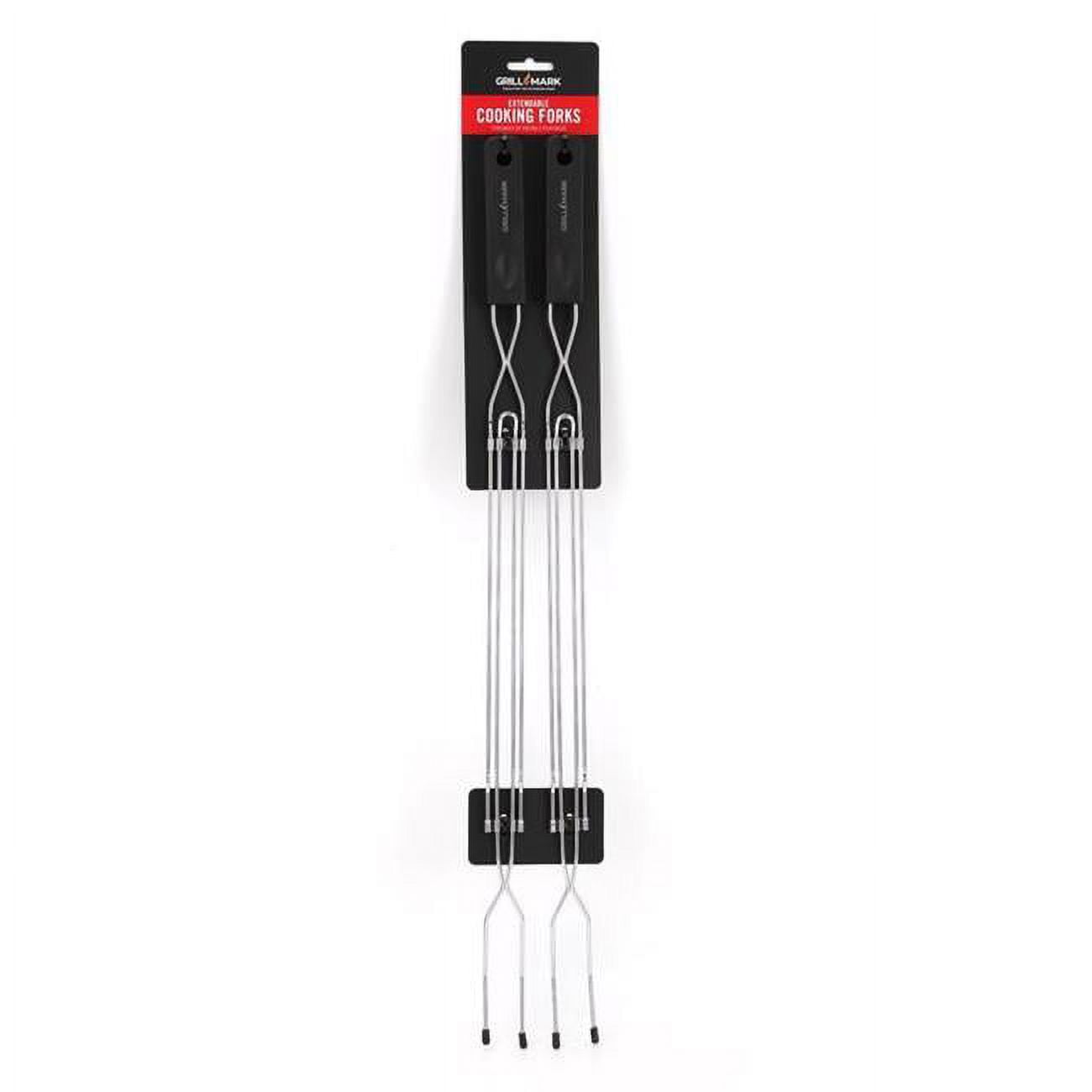 Picture of Grill Mark 8083949 Silver Extension Fork with Glow, Pack of 2