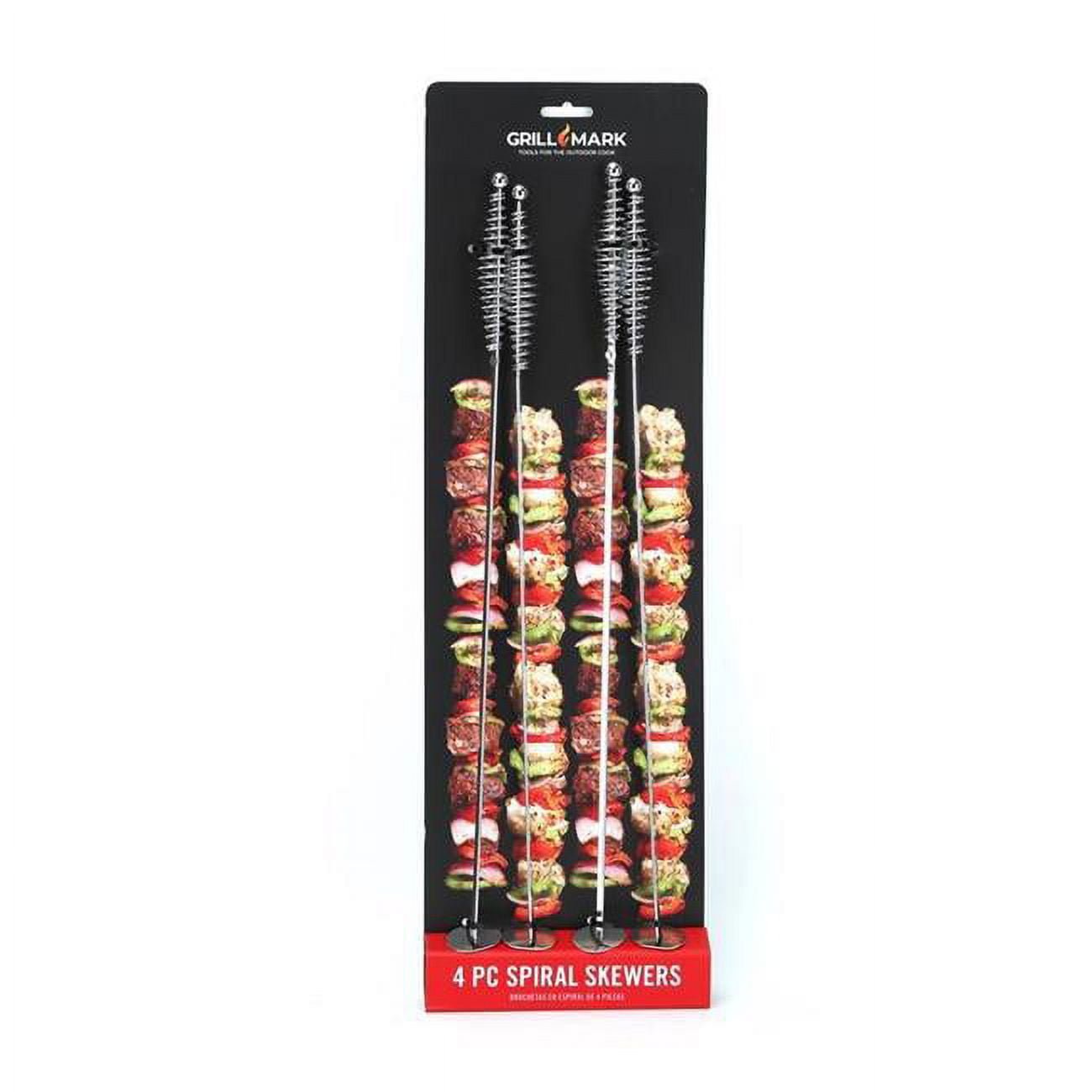 Picture of Grill Mark 8083957 Steel Spiral Skewers
