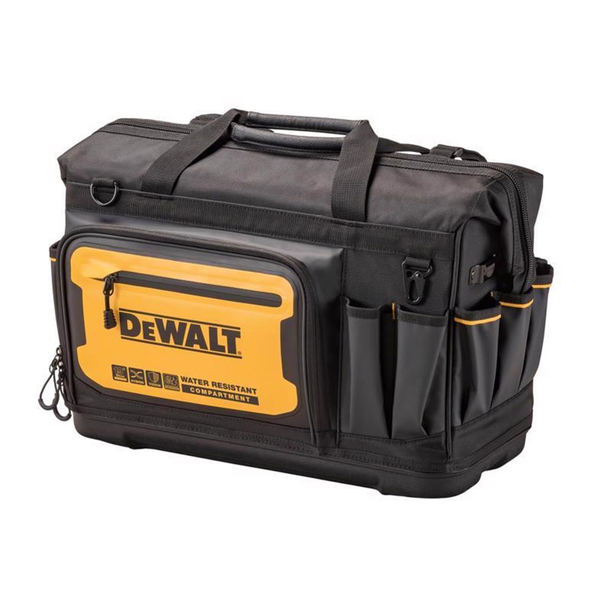 Picture of DeWalt 2030049 33 Pocket Black & Yellow Ballistic Nylon All-Purpose Tool Bag