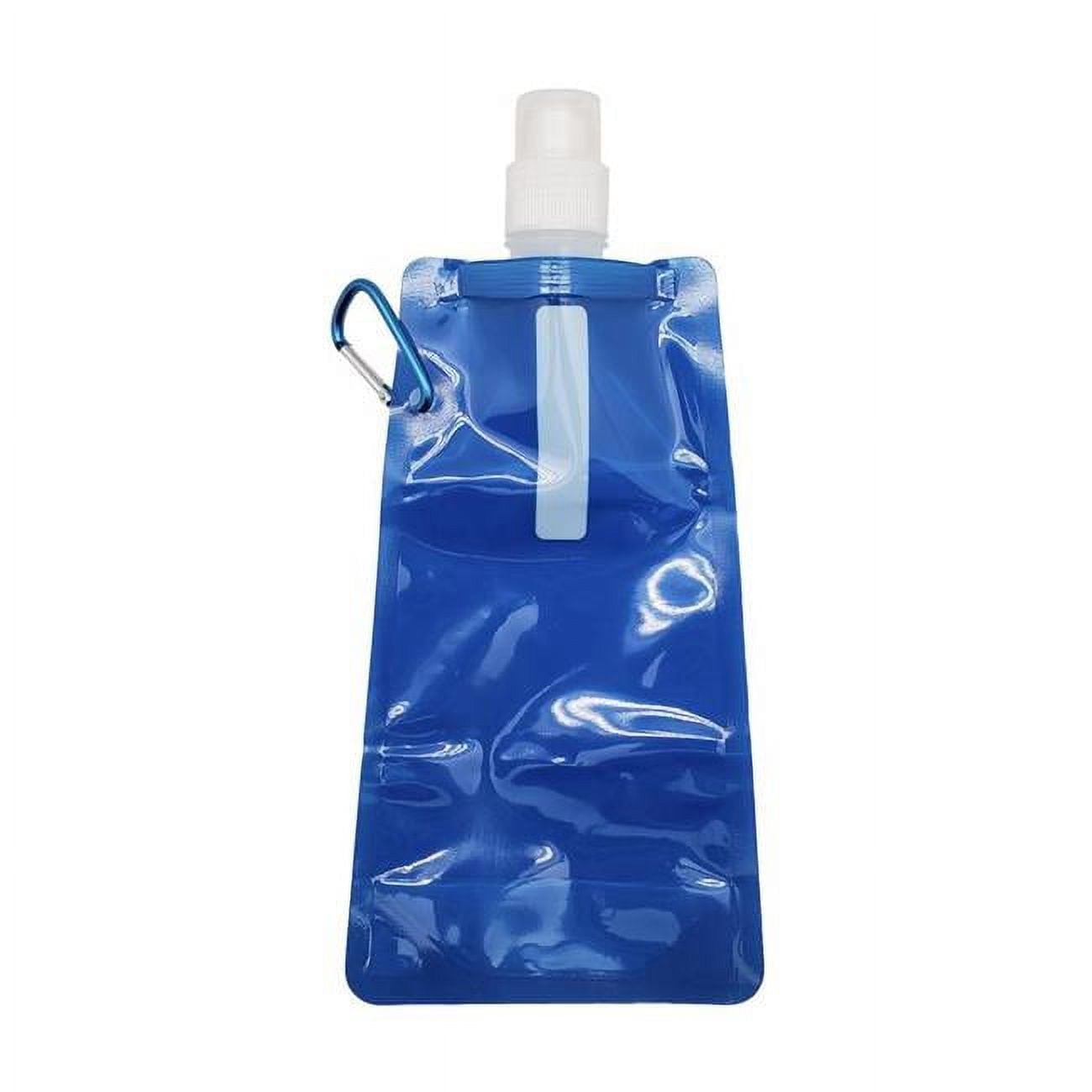 Picture of Kolorae 6026567 16 oz Blue & Red Polyethylene Flask
