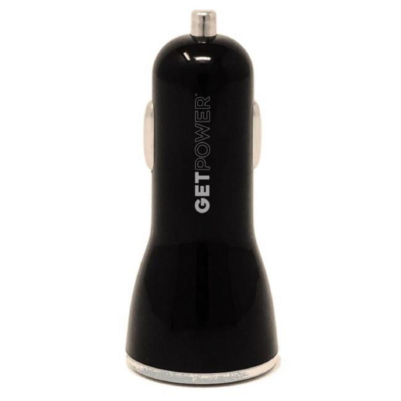 Picture of Getpower 3011700 Black Dual USB Car Adapter for Universal