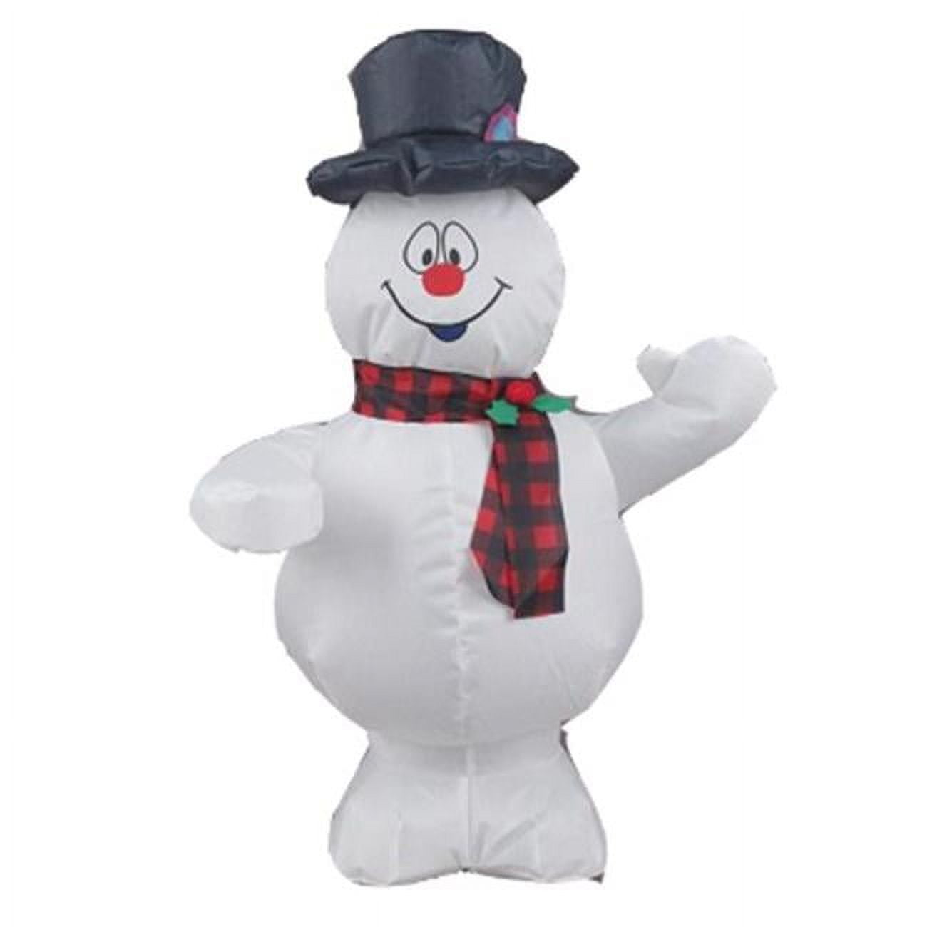 22 in. Airdorables Frosty Inflatable Snowman, White