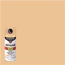 1027042 Stops Rust Custom Gloss Spray 5-in-1 Gloss Spray Paint, Sand - 12 oz - Pack of 6