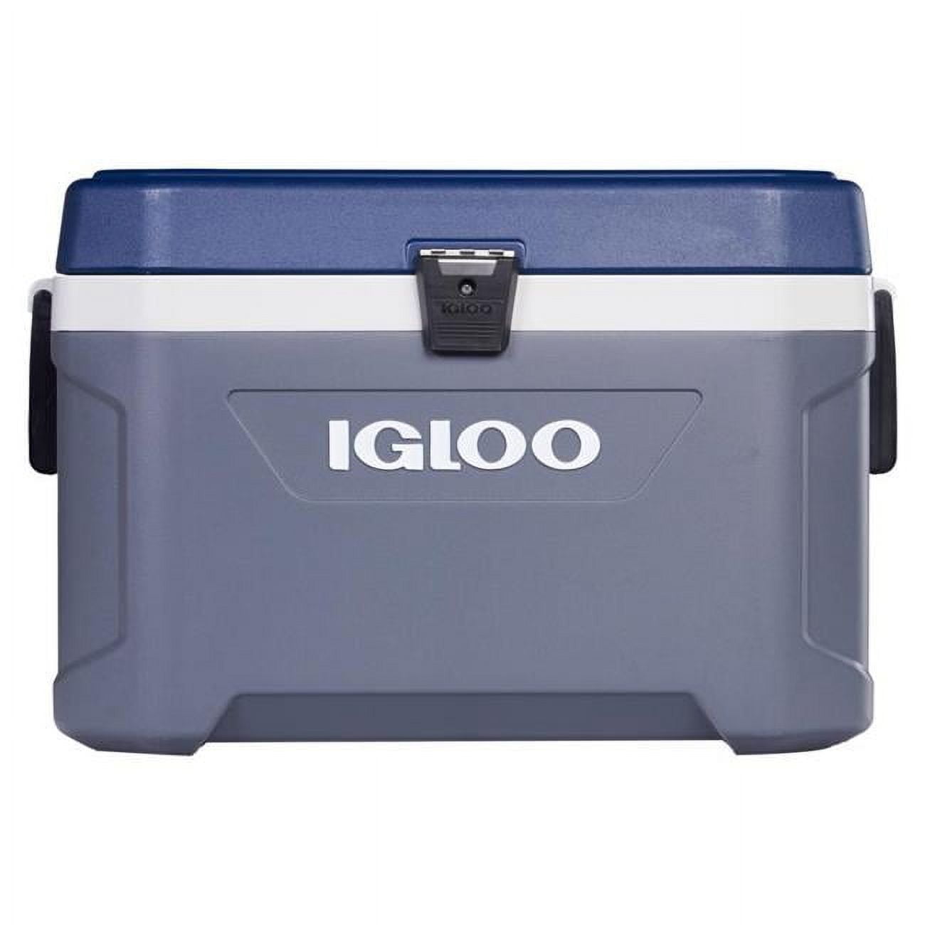 8090275 54 qt. Ice Chest Cooler, Blue & Gray -  Igloo