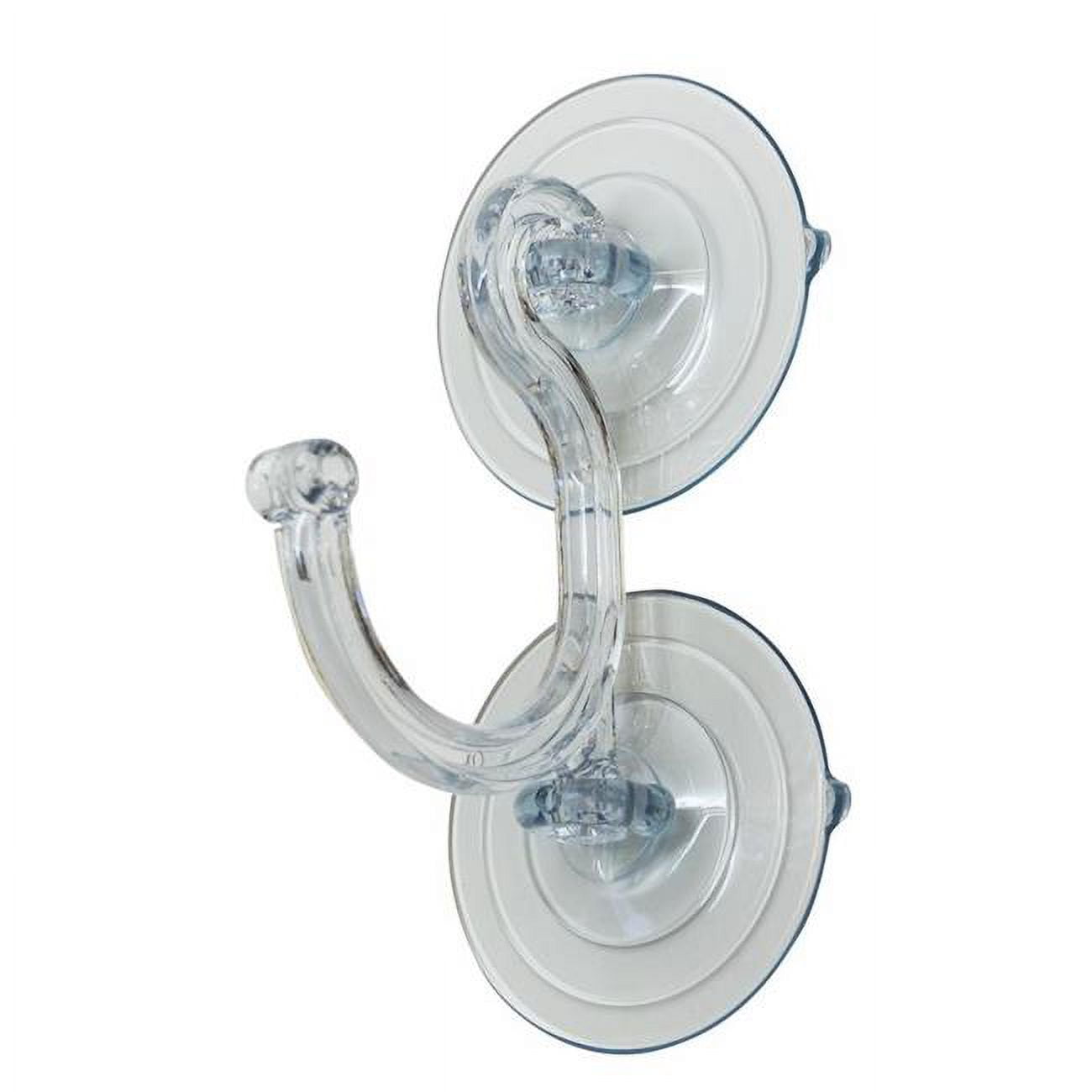 7 in. Adams Wreath Holder Suction Cup, Clear - Pack of 50