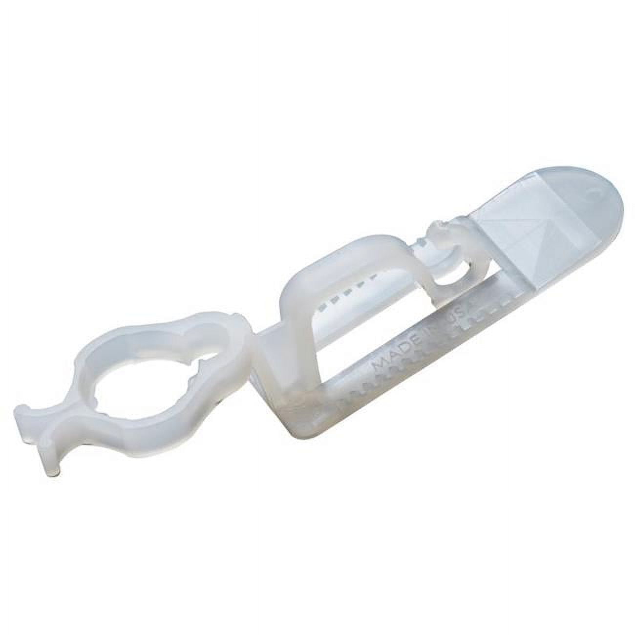 9086221 1.5 in. Adams Gutter & Shingle Light Clips - 100 Clips