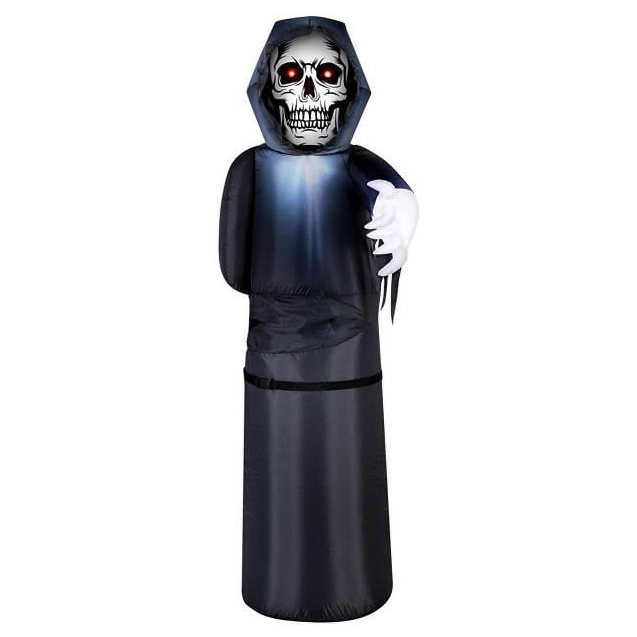 6 ft. Prelit Animated Lurking Reaper Inflatable