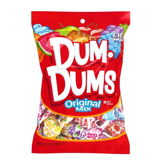 Picture of Dum Dums 6066081 3.5 oz Spangler Original Mix Lollipop Candy - Pack of 12