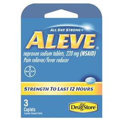 Picture of Aleve 9088920 Drug Store Pain Reliever & Fever Reducer&#44; Blue - Pack of 6