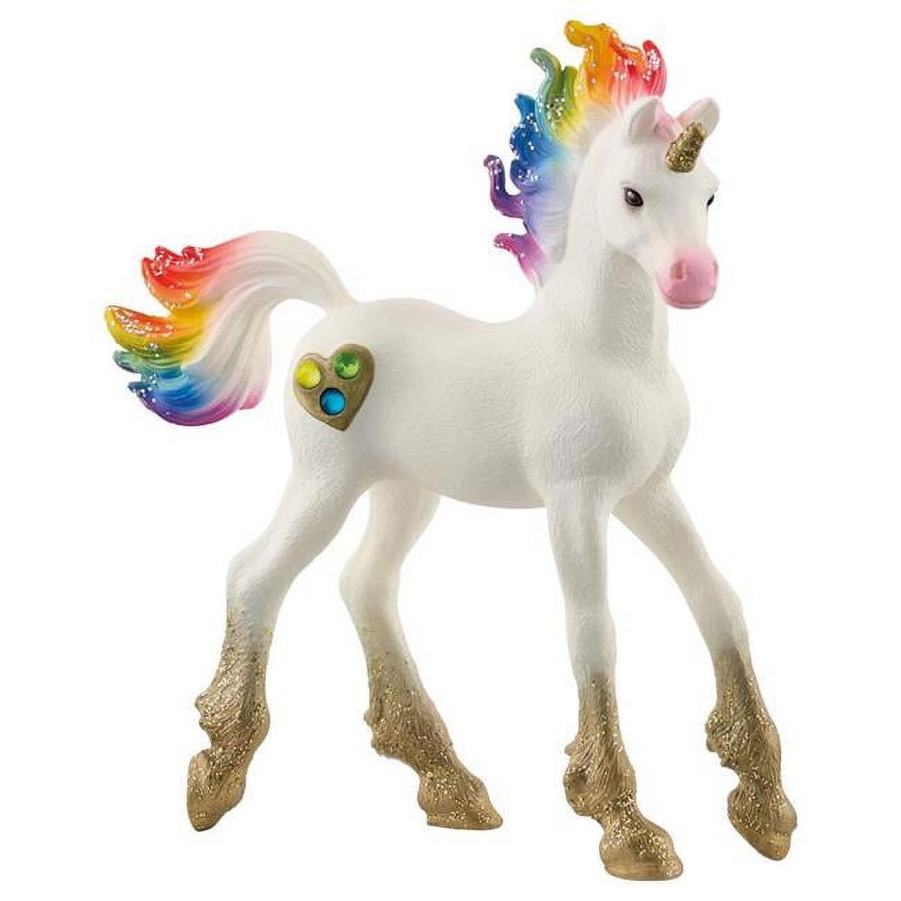 Bayala Rainbow Love Unicorn Foal Toy, White - Pack of 3