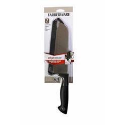 Picture of Lifetime 6066857 7 in. Farberware Edgekeeper Stainless Steel Santoku Knife, Black & Silver - 2 Piece