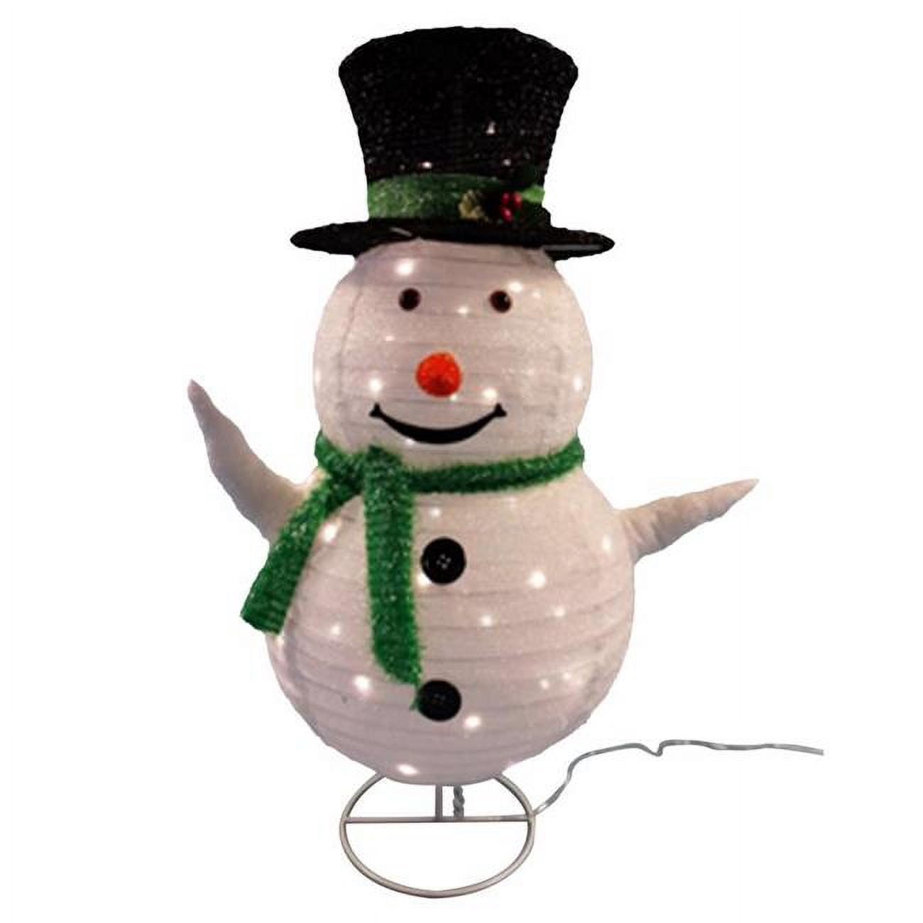 2.5 ft. LED Snowman Yard Decor, Warm White