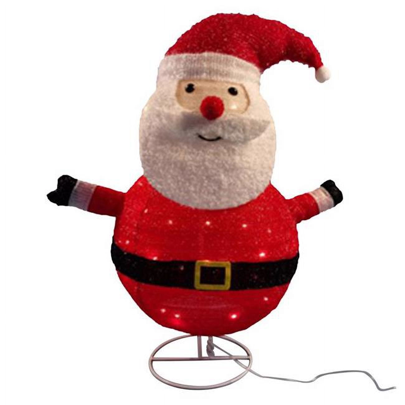 2.5 ft. LED Santa Yard Decor, Warm White