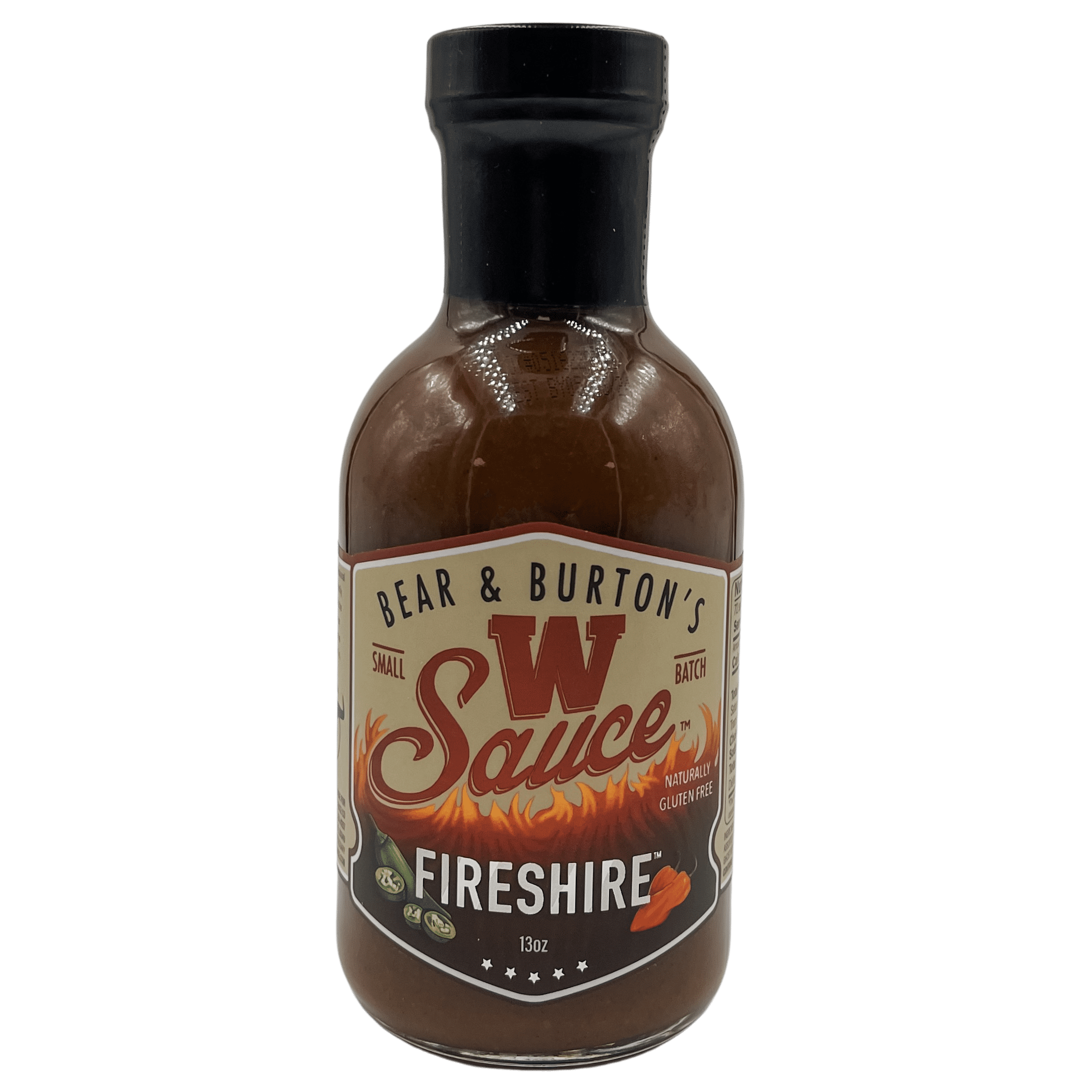 12 oz The W Bear & Burtons Fireshire Sauce - Pack of 6