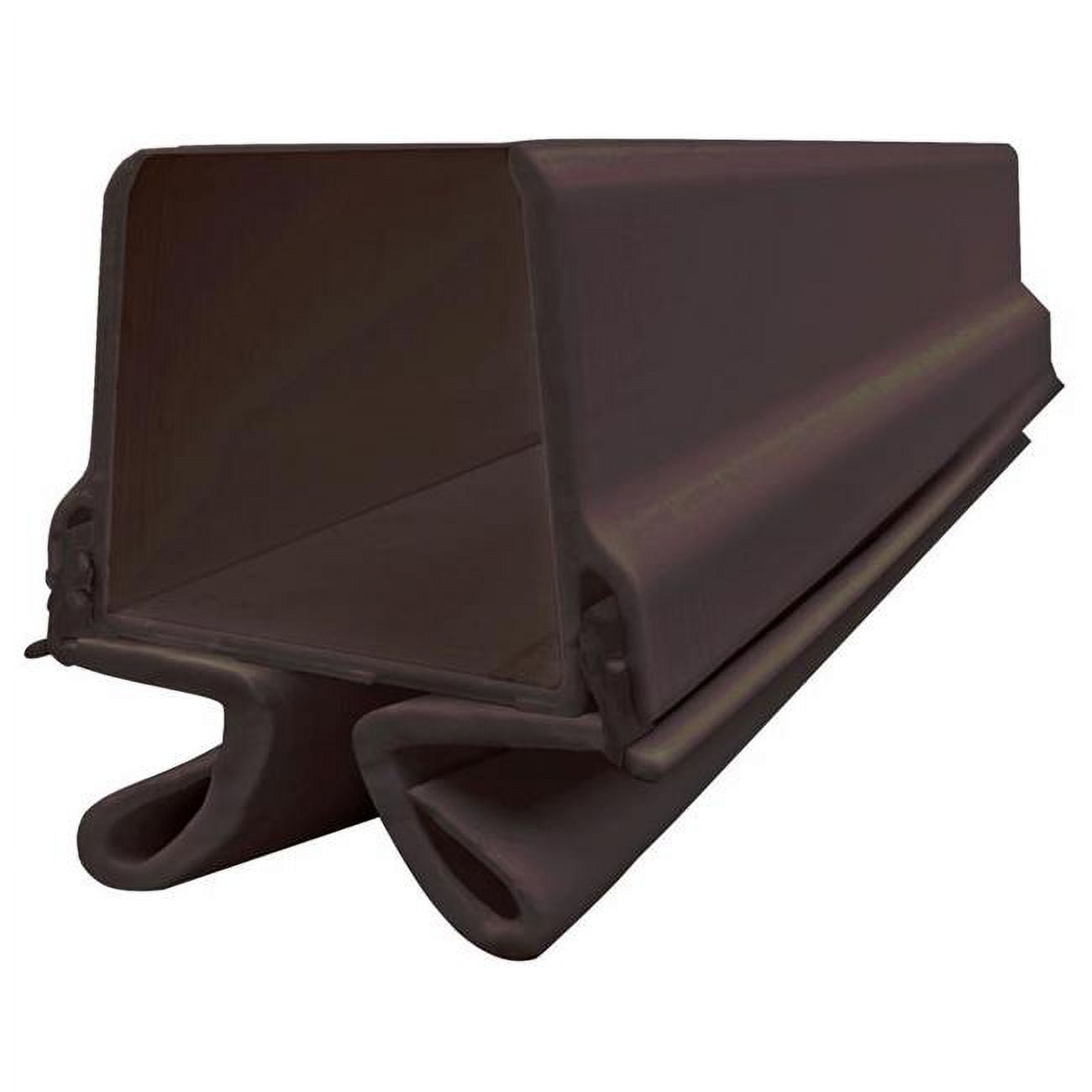 Vinyl Door Bottom for Doors, Brown - 32 x 1.38 in.