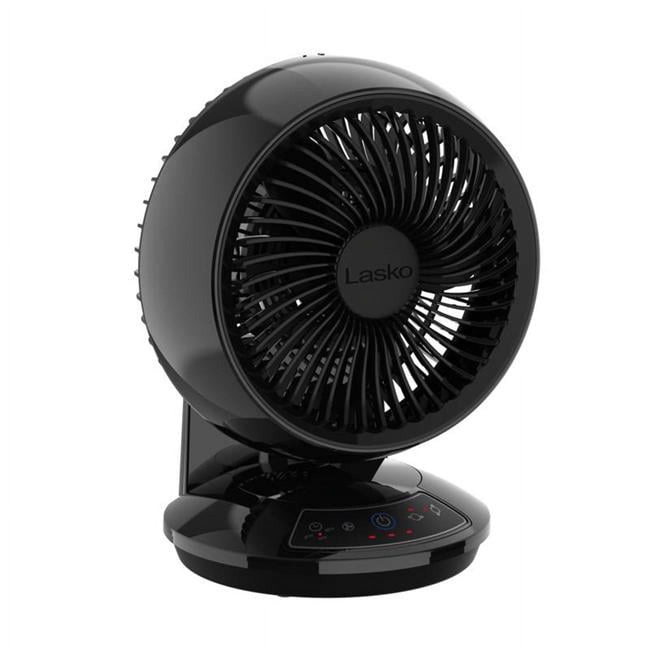 4014427 12.25 in. 3 Speed Oscillating Air Circulator Fan, Black -  Lasko
