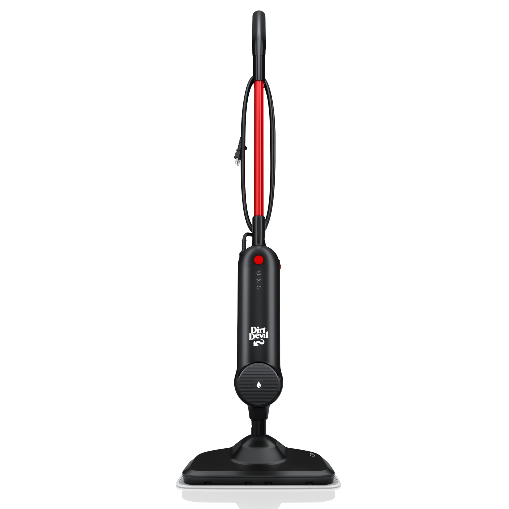 Bagless Corded Standard Filter Steam Mop, Black