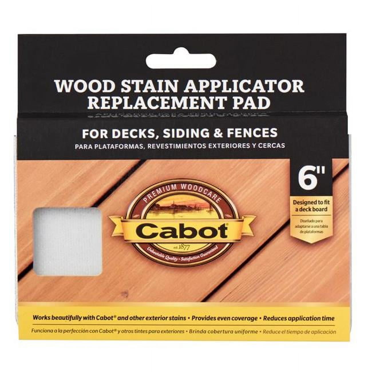 6in Cabot Stains 63 Stain Applicator Pad Refill