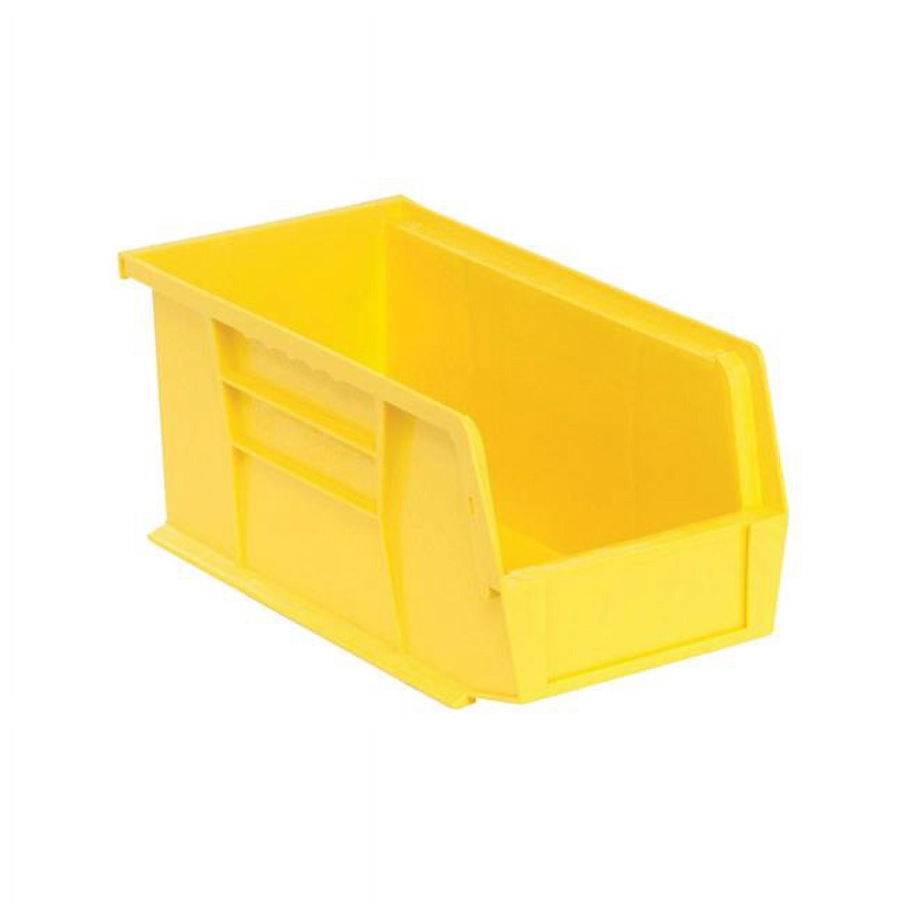 5.5 x 4.75 in. Tool Storage Bin - Polypropylene 1 Compartment, Yellow