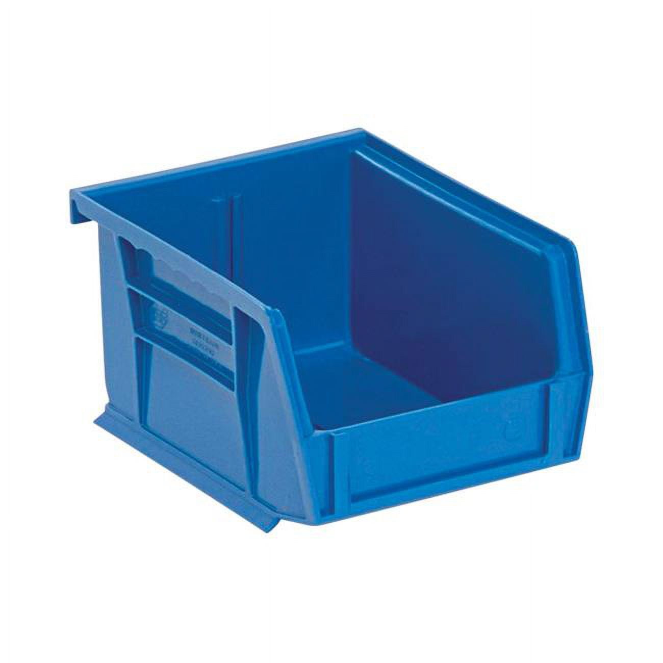 Quantum Storage 25757 4.125 x 2.812 in. Tool Storage Bin - Polypropylene 1 Compartment, Blue