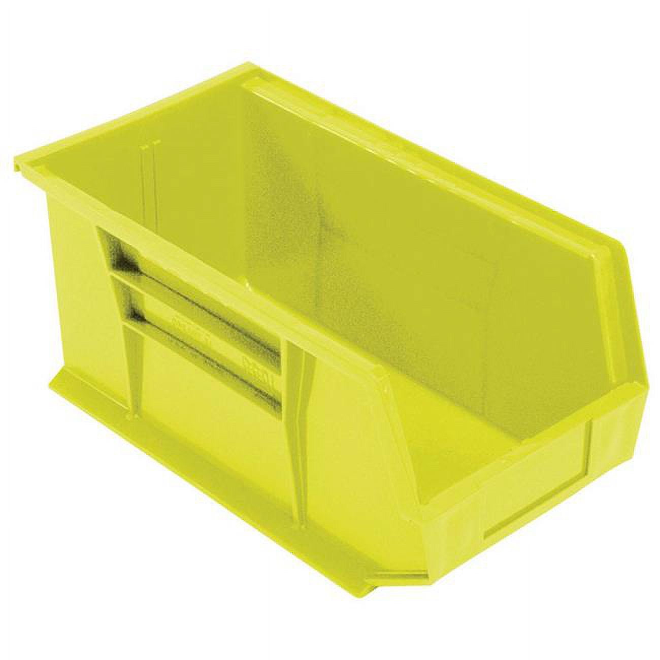 8.25 x 6.75 in. Tool Storage Bin - Polypropylene 1 Compartment, Yellow