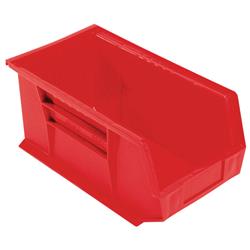 Quantum Storage 21942 8.25 x 6.75 in. Tool Storage Bin - Polypropylene 1 Compartment, Red