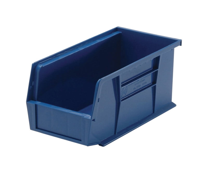 5.5 x 4.75 in. Tool Storage Bin - Polypropylene 1 Compartment, Blue