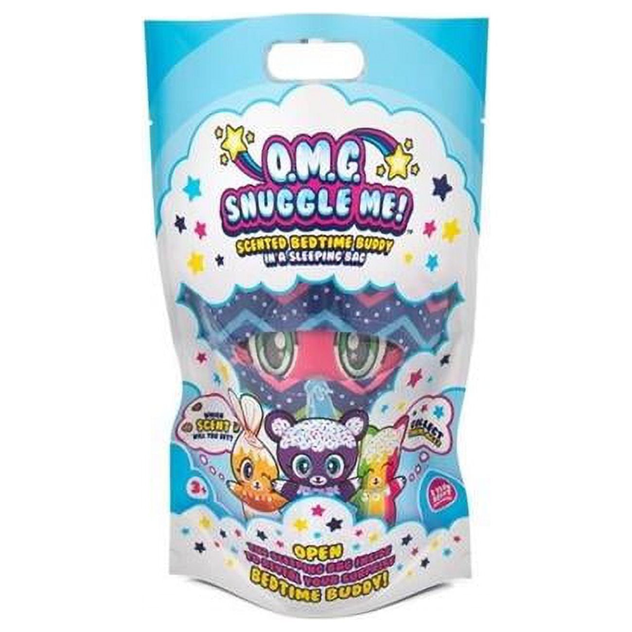 OMG Snuggle Me Bedtime Buddy Plush, Multi Color- Pack of 6