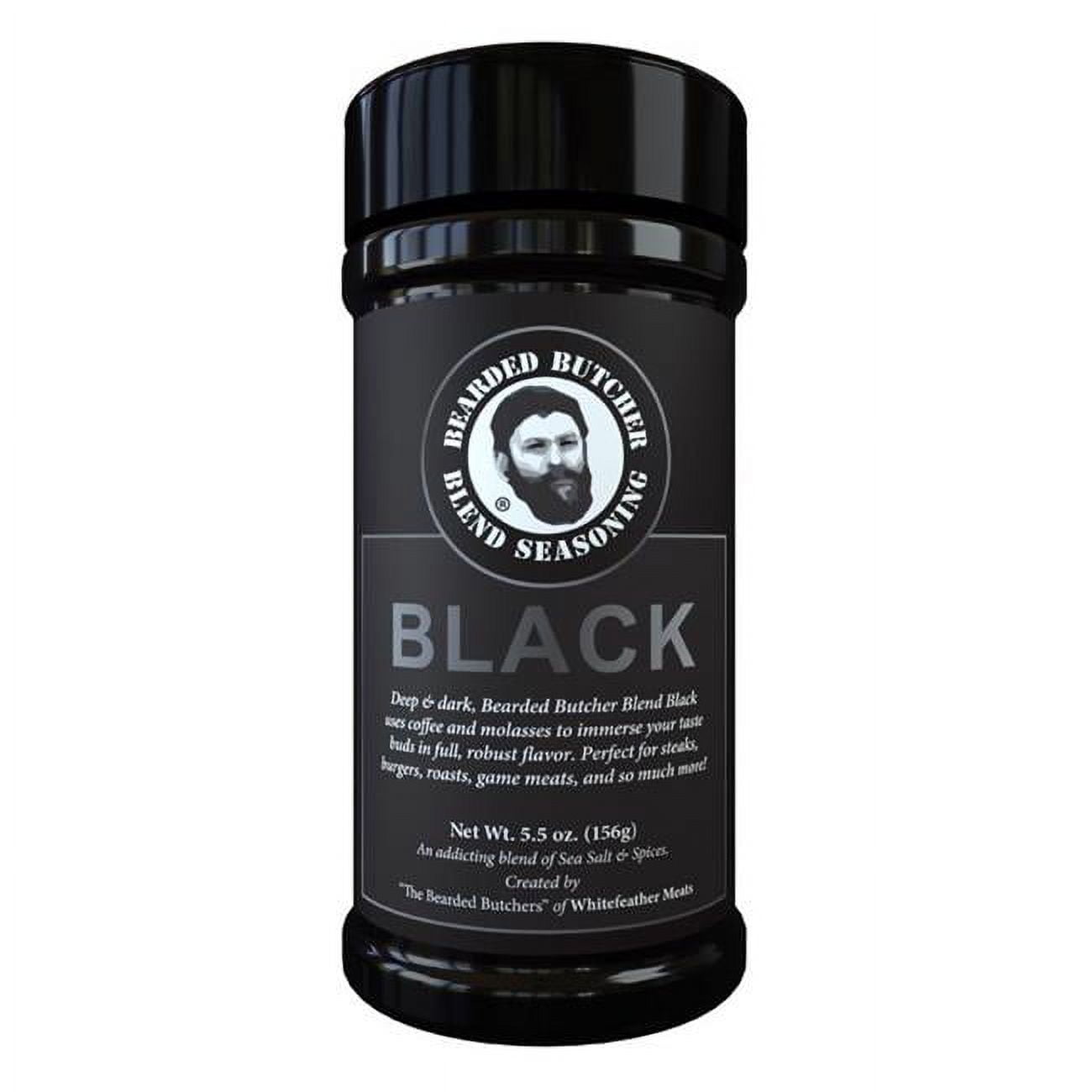 Picture of Bearded Butchers 8084771 5.5 oz Blend Seasoning&#44; Black