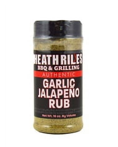 12 oz Garlic Jalapeno BBQ Rub Seasoning