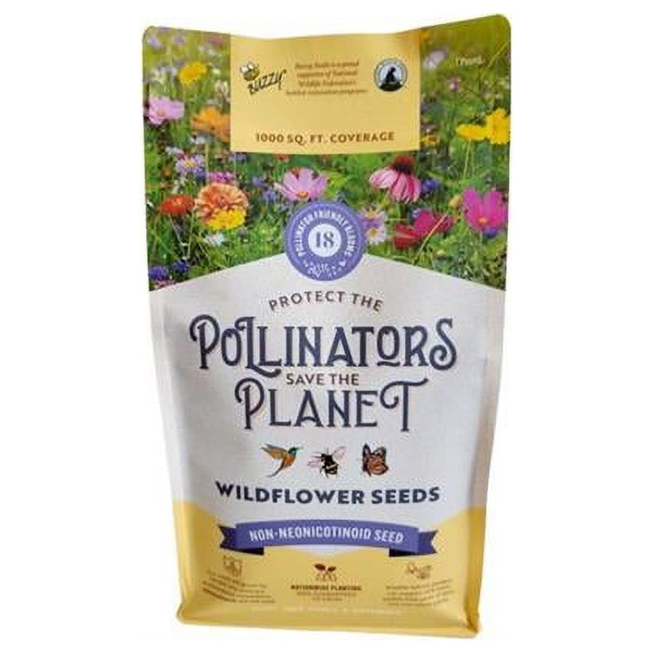 Picture of Buzzy Seeds 7013791 Wildflower Mix Seeds - Pack of 6