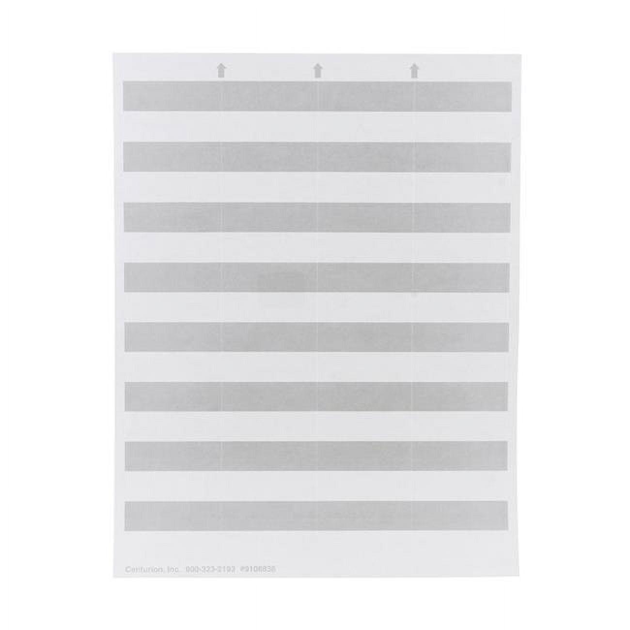 Laser Printer Gray Bin Tag Labels - Sheet