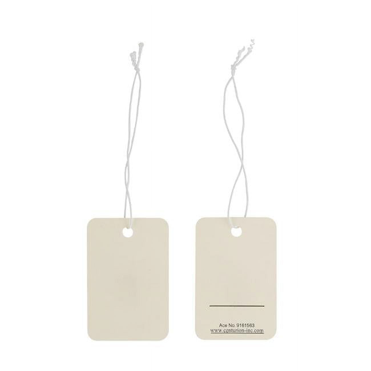 Centurion 9161563 1.5 2.25 in. String Tags, White