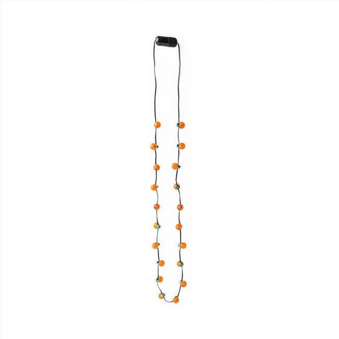 Picture of Spooky Lights 6041791 LED Pumpkin Necklace - Pack of 36