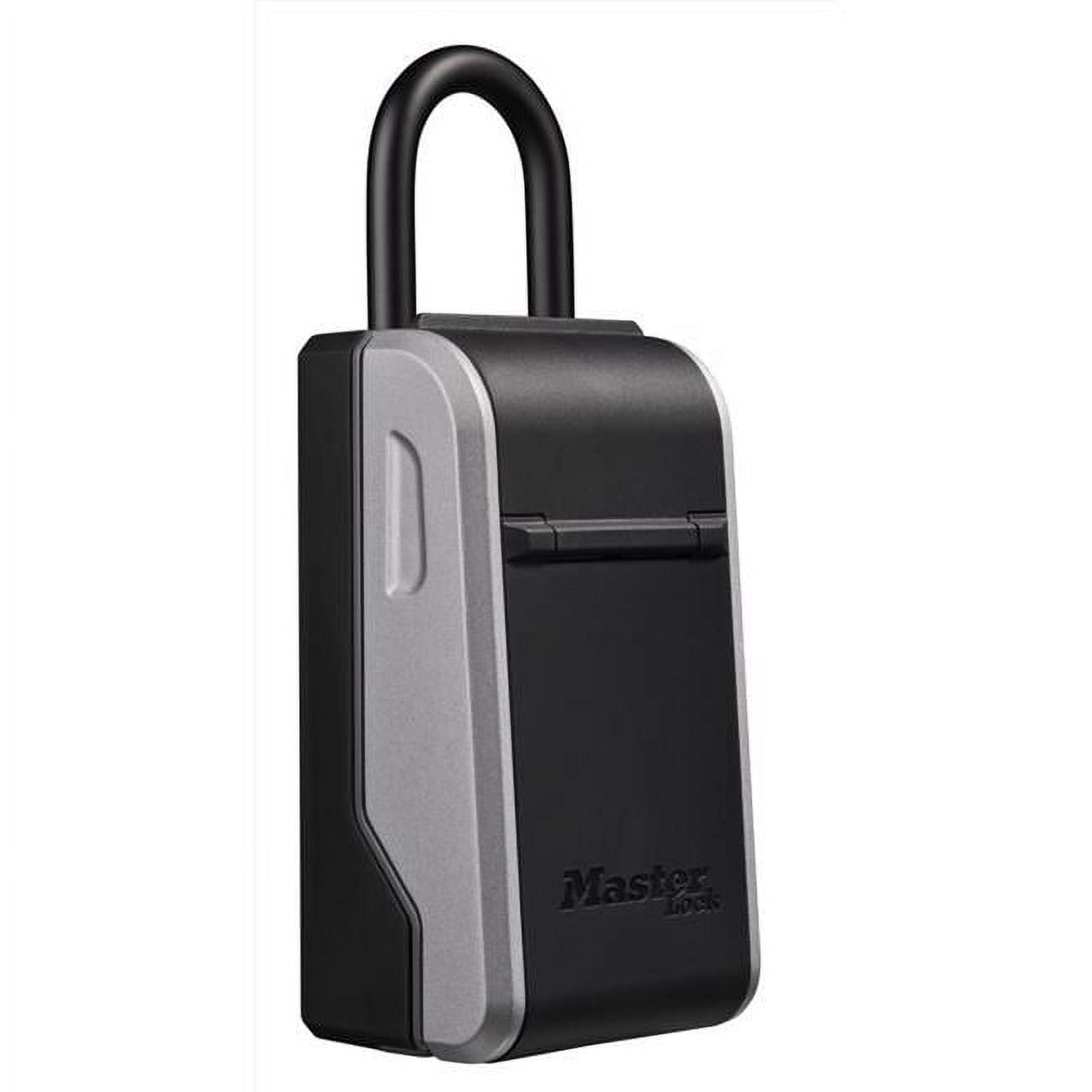 5.4 x 3 x 5 in. Metal 4-Digit Combination Lock Box