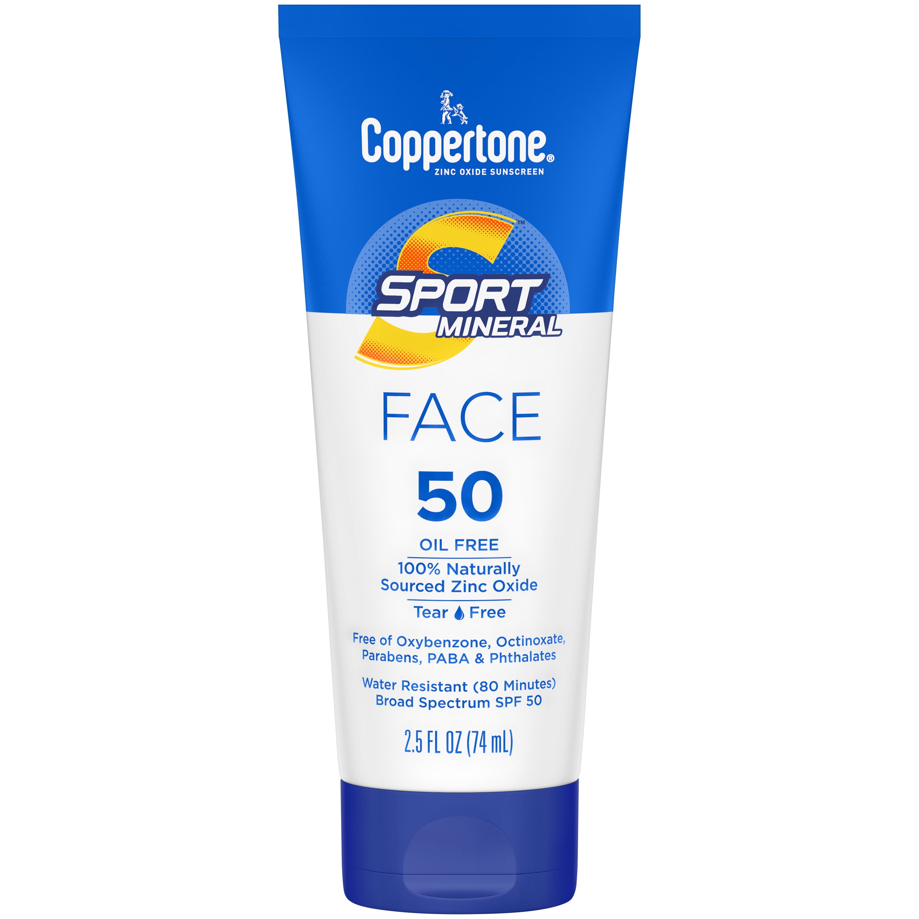 Picture of Coppertone 1026665 Sport Mineral Face Sunscreen Lotion - 2.5 oz