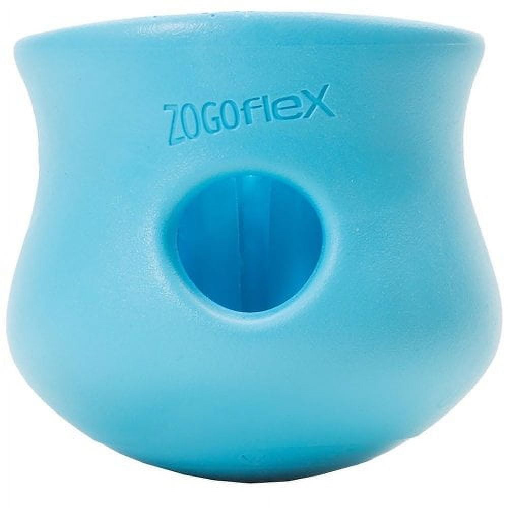 Picture of West Paw 8000476 Zogoflex Plastic Toppl Pet Toy&#44; Blue - Small