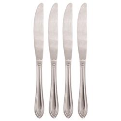 Picture of Cambridge 6068046 Ginger Stainless Steel Casual Dinner Knife Set&#44; Silver - 4 Piece